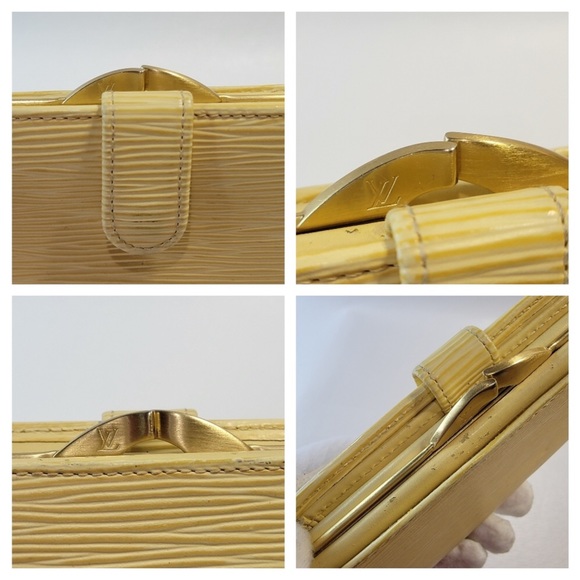 LOUIS VUITTON Epi Viennois Leather Bifold Wallet [ authentic] - Picture 4 of 9